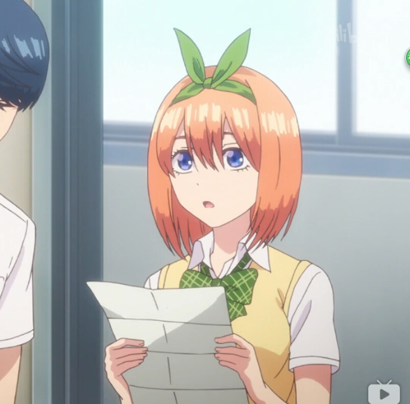 [五等分的新娘][喵唔小丸子]自截头像美图——中野四叶篇