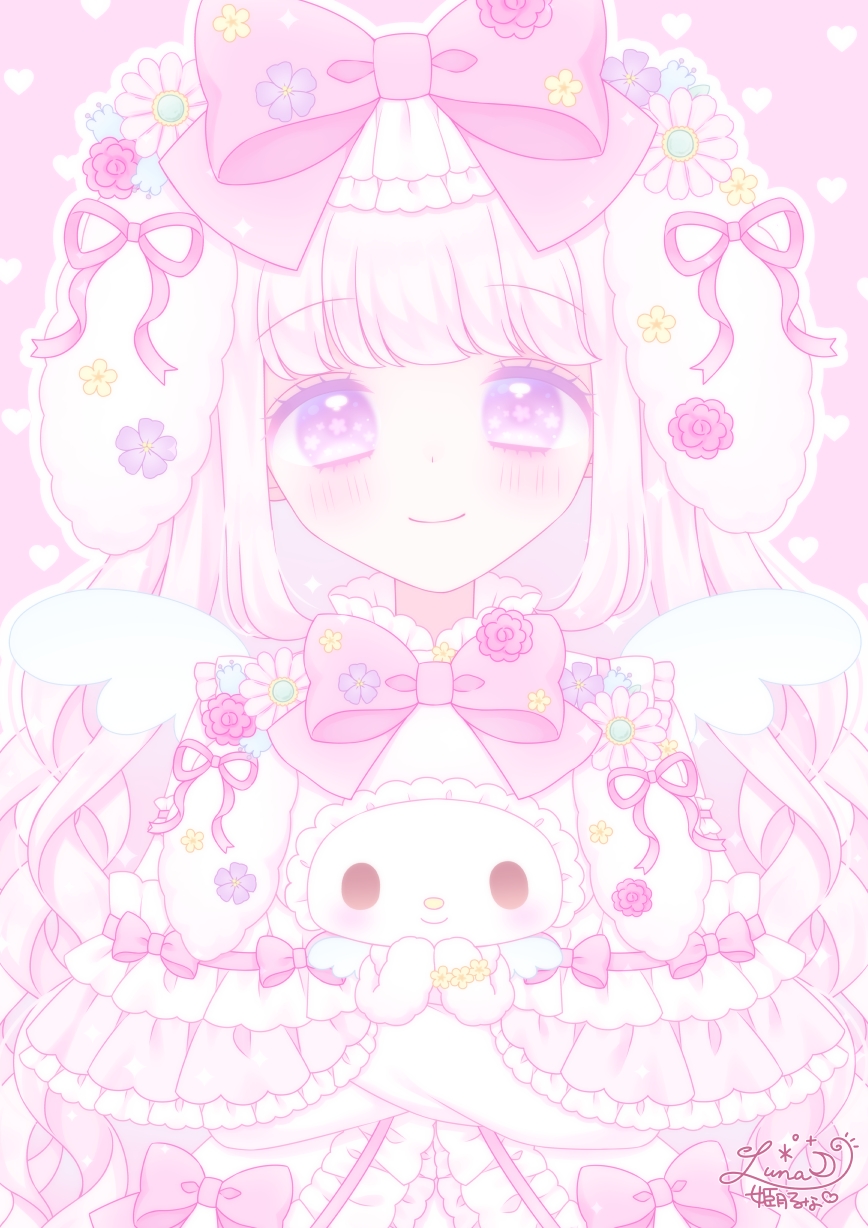 【pixiv】姬月るな作品集-可爱小萌妹壁纸