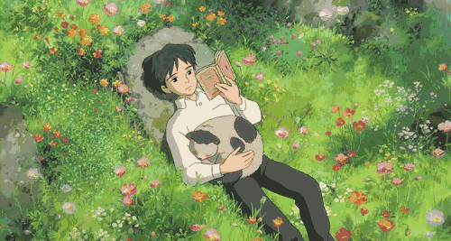 宫崎骏动漫里的最美景致又又又吸引了我!【动图预警】