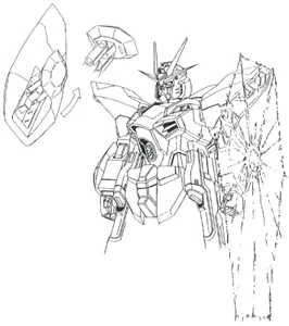 【机体设定】zgmf-x20a 强袭自由高达(机动战士高达seed destiny)
