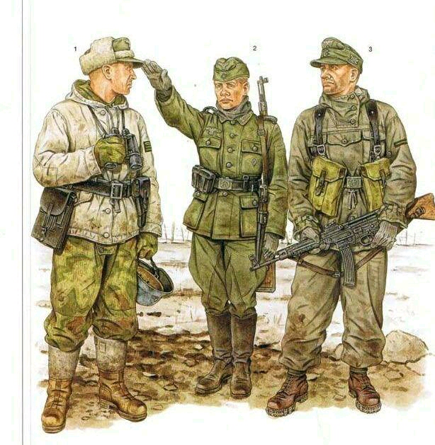 二战德军军服以及单兵装备图册东线