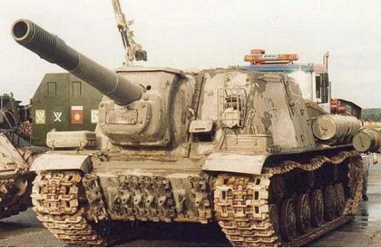 苏联红军钢铁洪流中的中坚力量,"动物杀手"su-152自行火炮