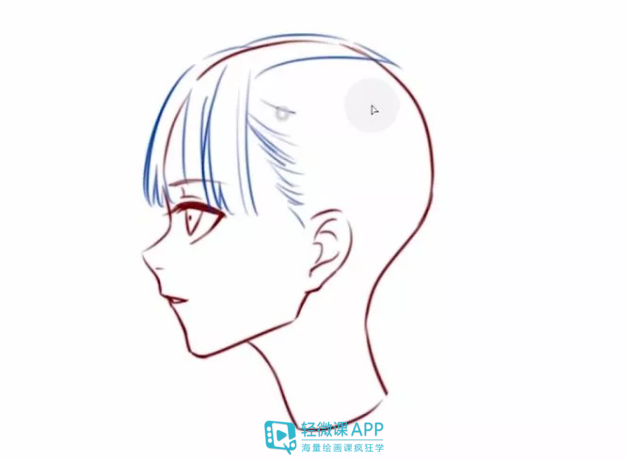 头发怎么画?详解妹纸发型画法