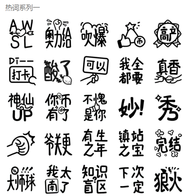 【b站表情】热词系列一 200329