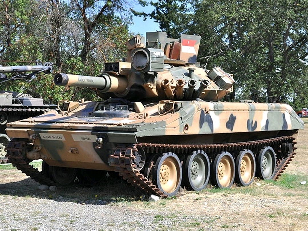 听说树林有越共美国m551a1tts轻型坦克