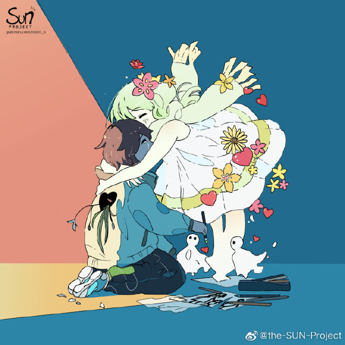 插图均出自微博:the-sun-project【会好起来的(everything will be