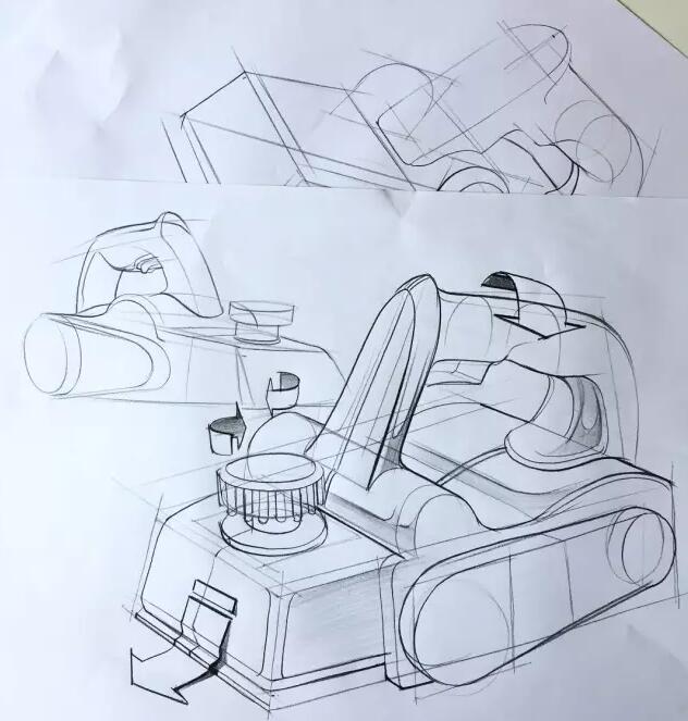 产品结构性草图