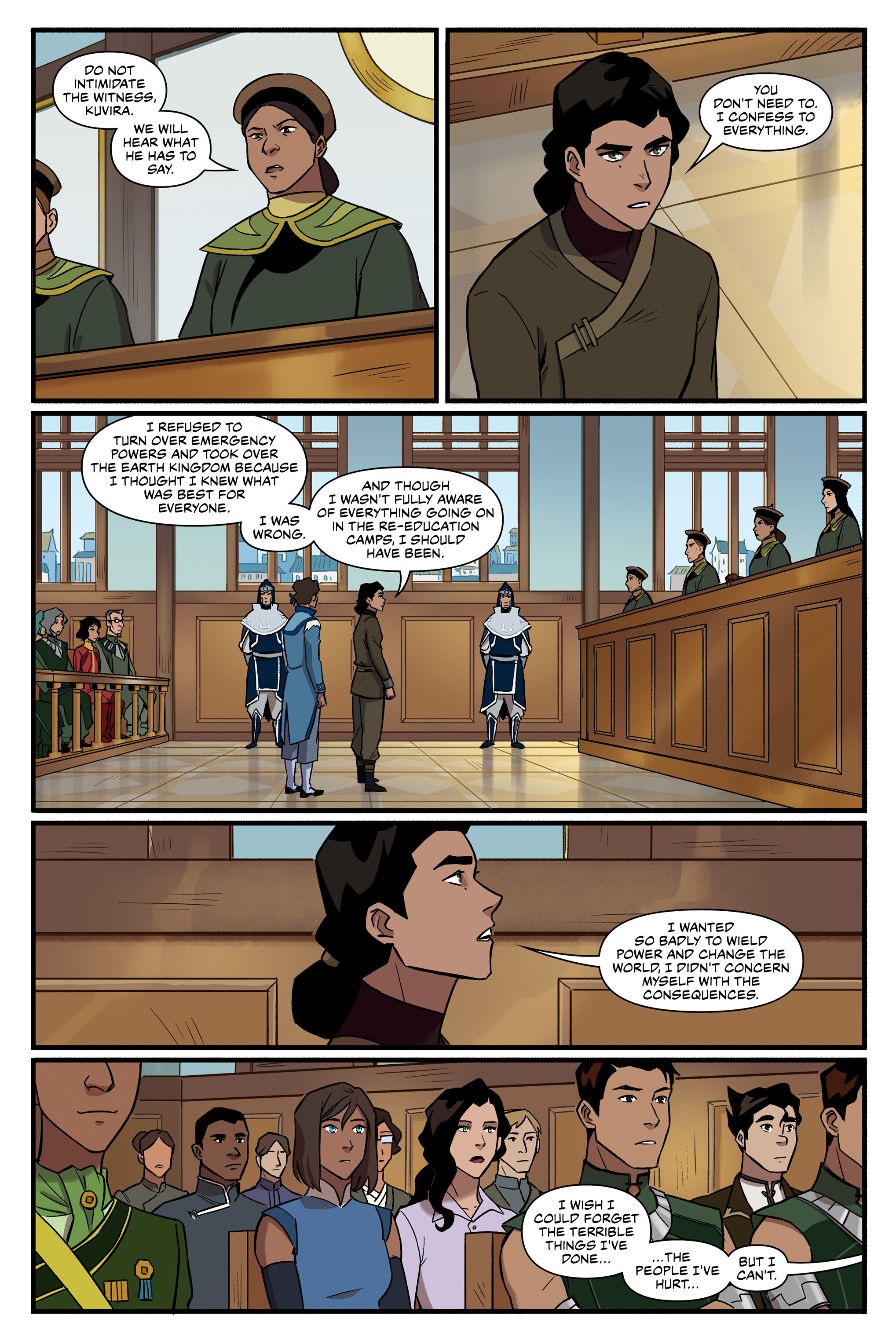 the legend of korra 科拉传奇漫画 ruins of the empire 帝国陨落