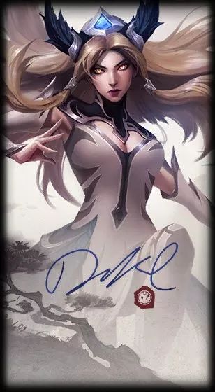 LOL:IG冠军皮肤出炉,中国风水墨画主题,洛抛弃