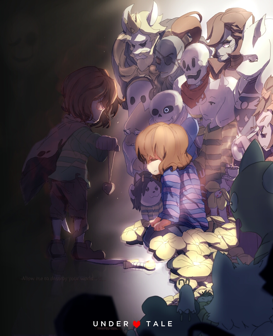 undertale精美同人图