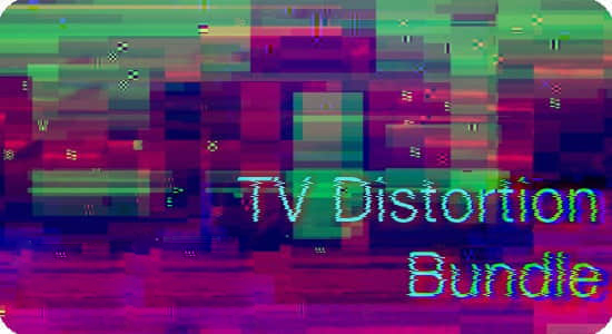 pr插件画面像素破损信号干扰色彩分离失真插件tvdistortionbundle