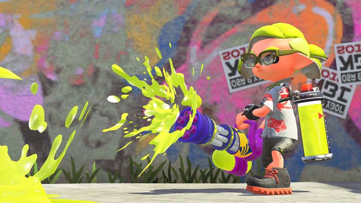 splatoon 2（喷射战士2）潮牌系列: zink