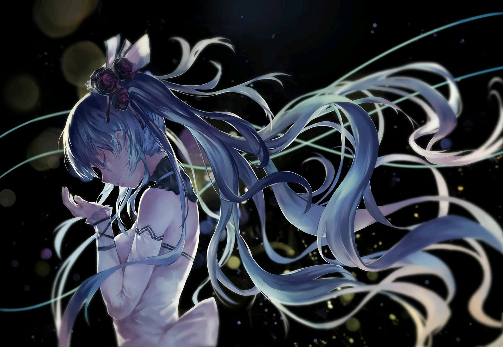 【初音未来/壁纸】初音miku超清美图分享 世界第一公主殿下骑士团前来