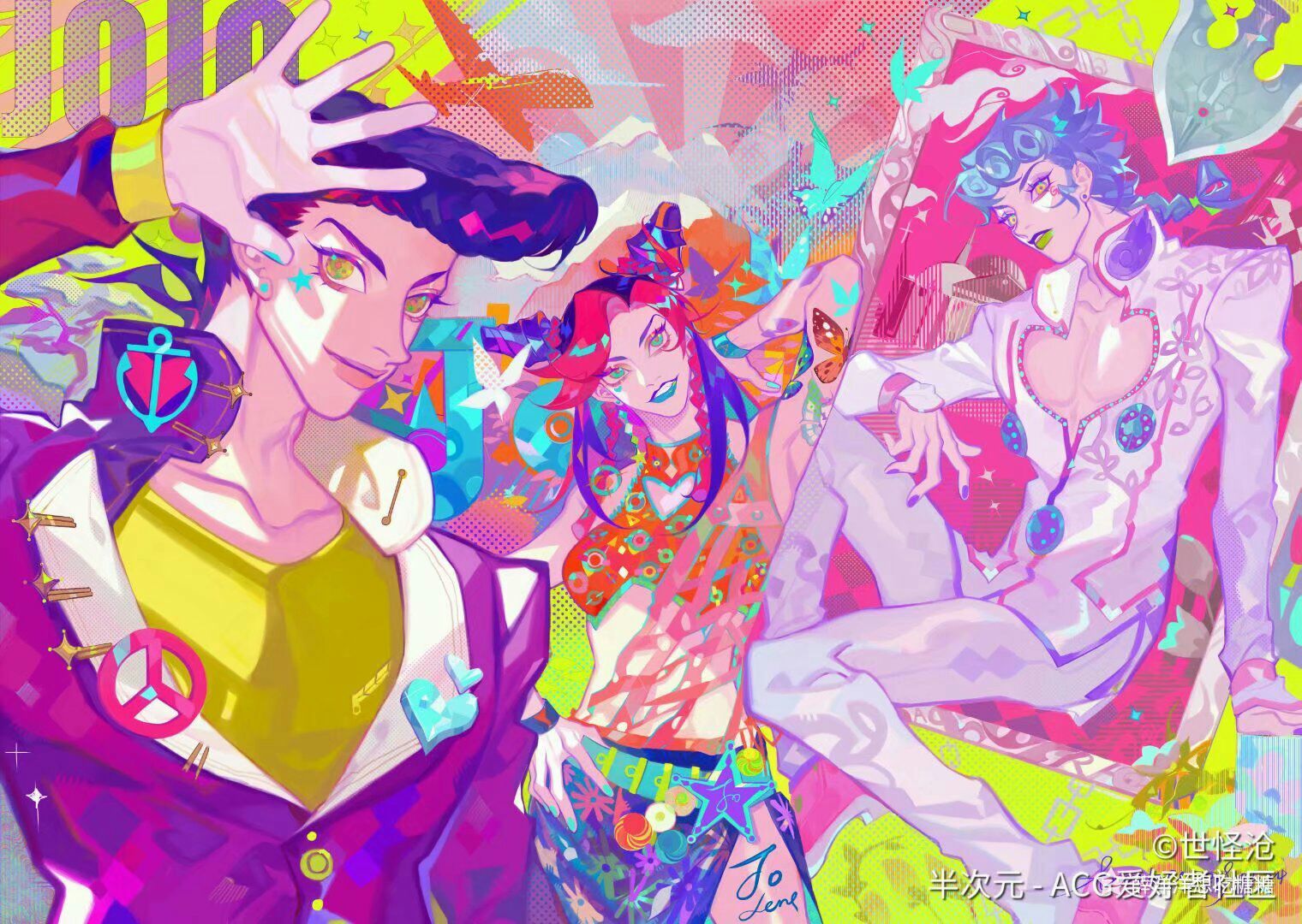 jojo:荒木庄的原创替身,这就是我的觉悟!