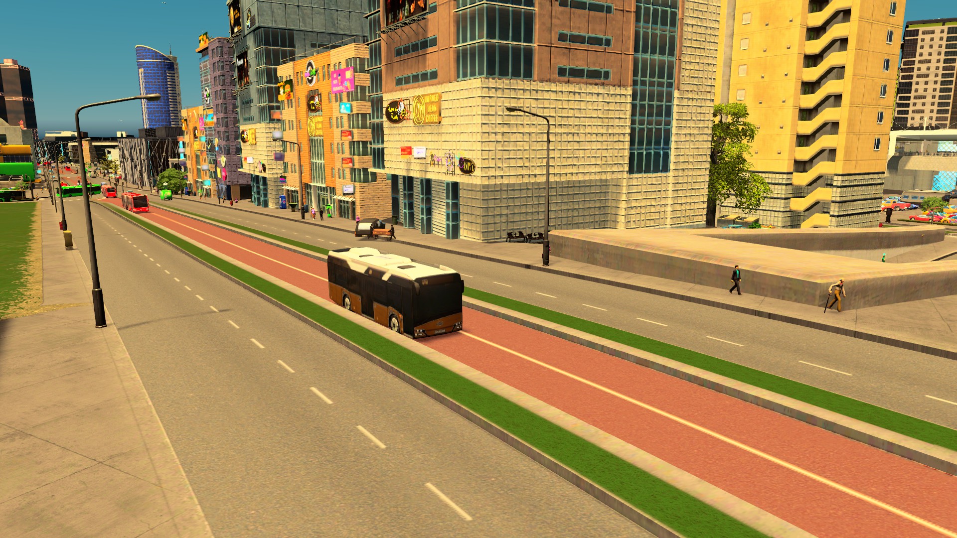 scania citywide lfdd,仅在大客流常规线配属,目前仅2路1辆,4路4辆