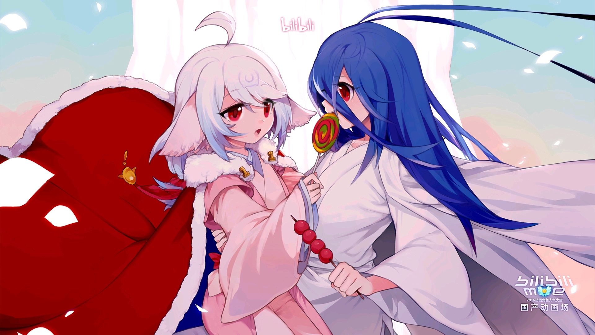 当可爱的2233穿上了美丽的汉服~ω—2233娘壁纸 哔哩哔哩