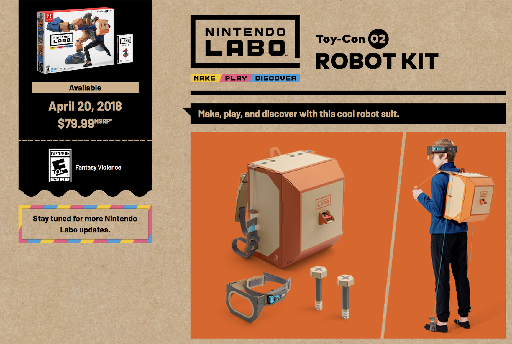 任天堂新玩法Nintendo Labo背后的工作原理