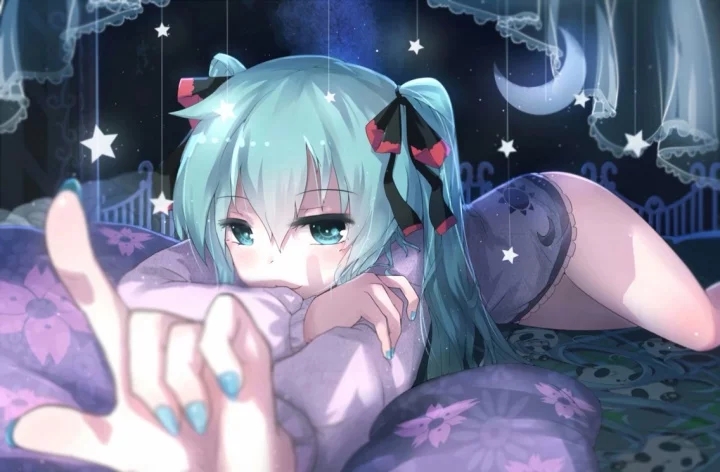 头图,初音未来