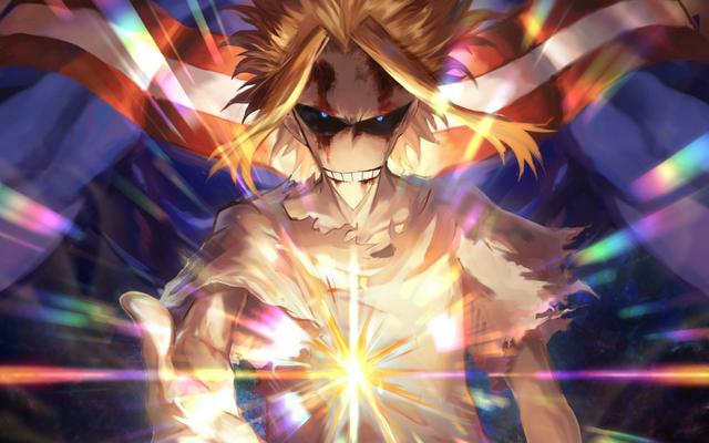 我的英雄学院:欧尔麦特的最后一战!神还原的雕像帅出新高度!