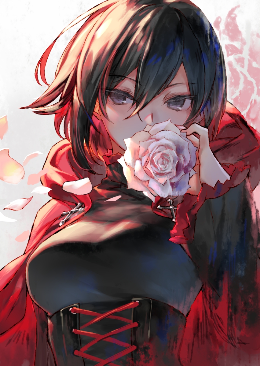 rwby中的银瞳平胸怪队长ruby