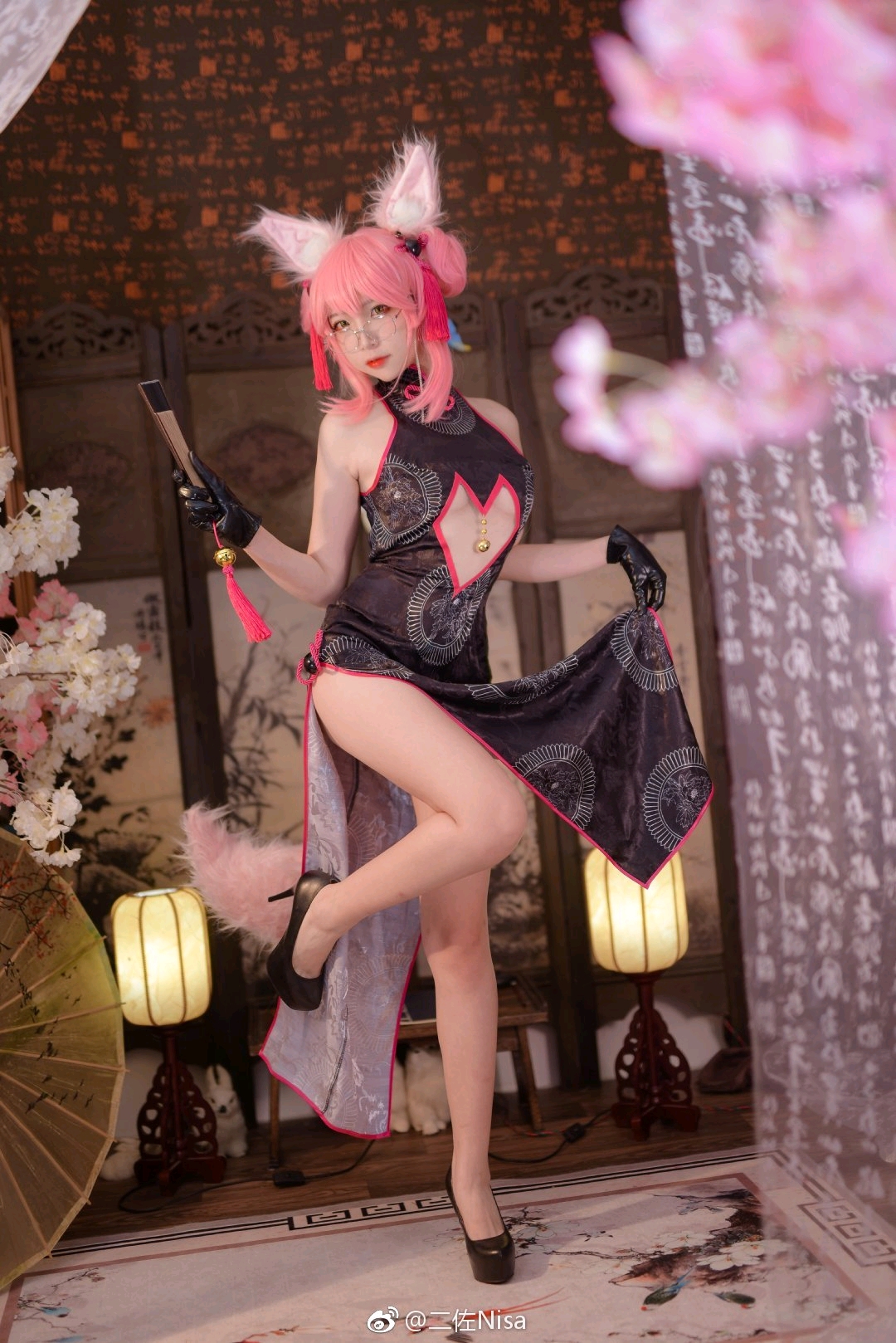 本文禁止转载或摘编 旗袍 性感 美腿 大白腿 玉藻前 cosplay