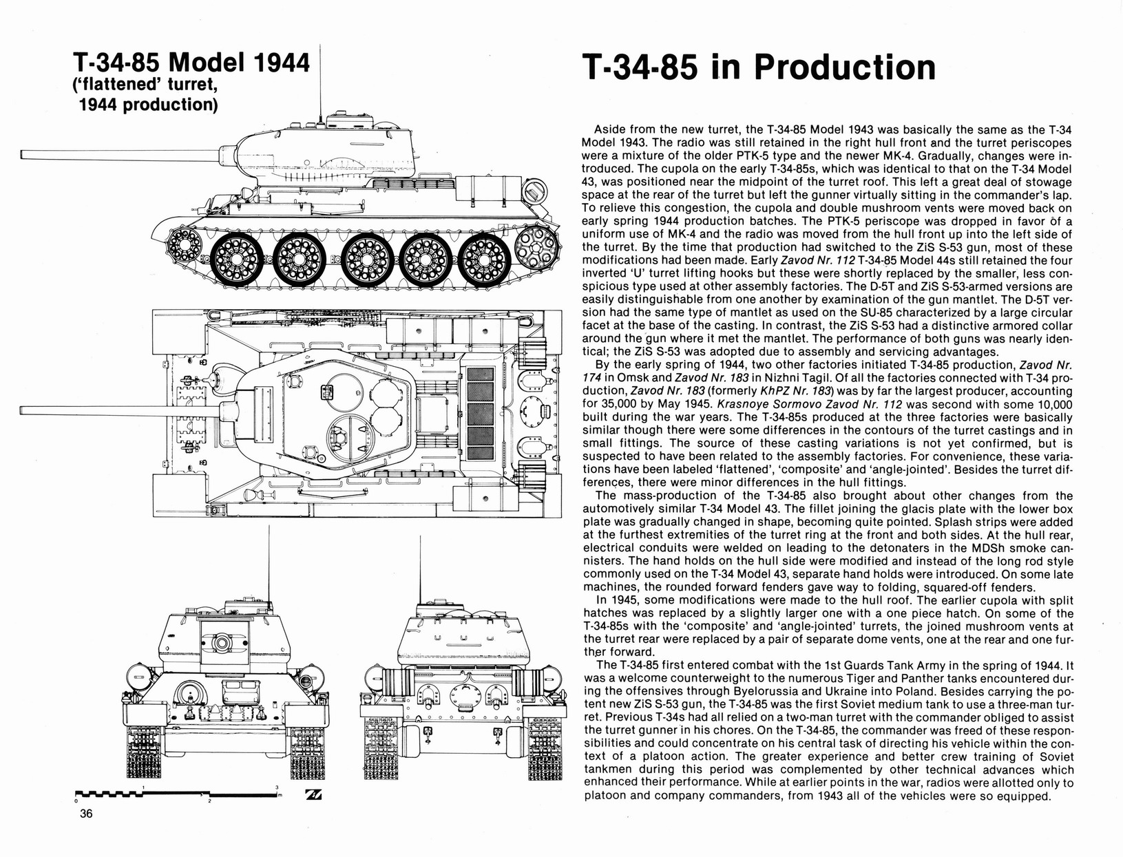 t-34/85中型坦克