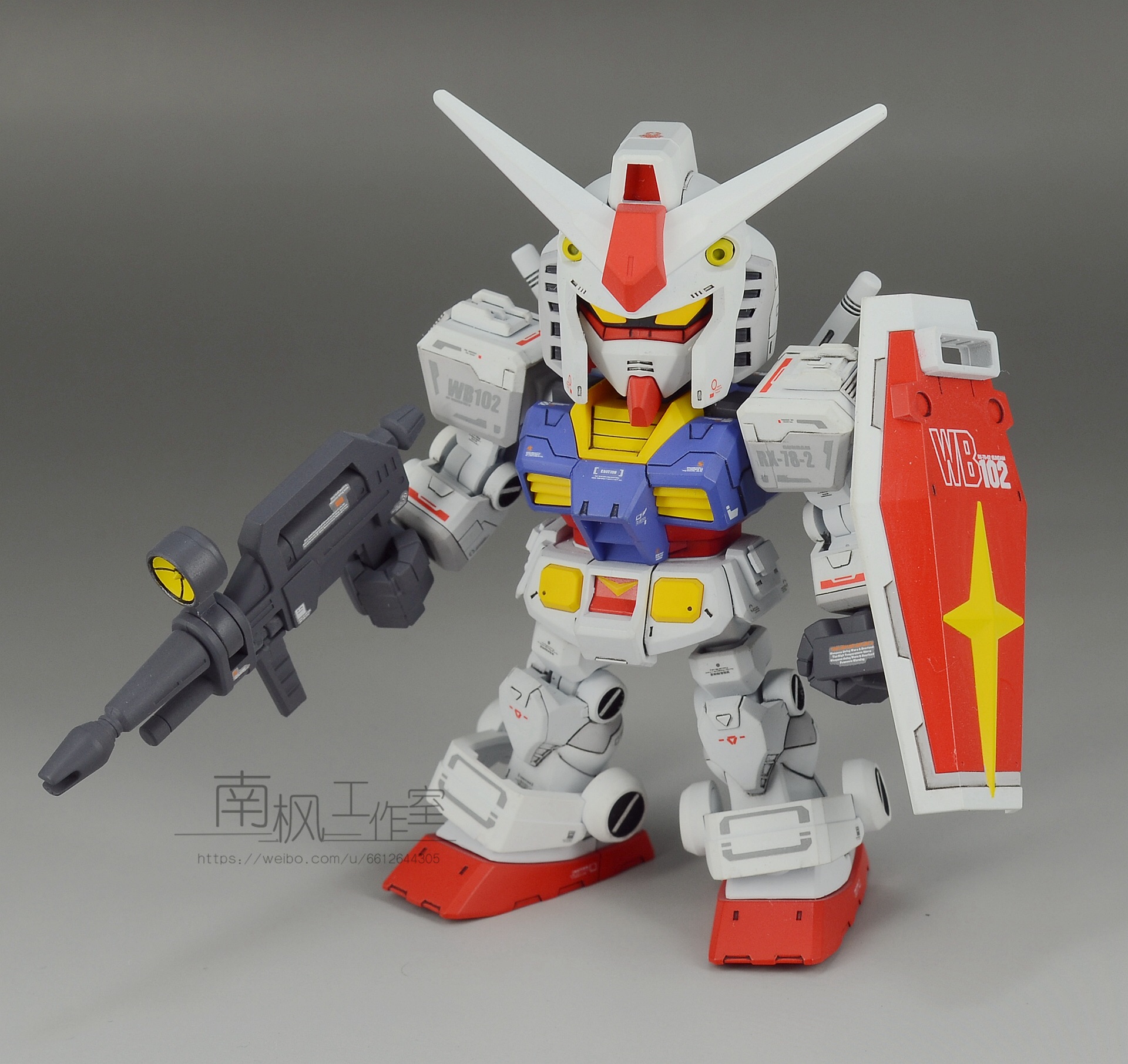 『口袋里的模型』sdcs rx 78 2 高达涂装完成品