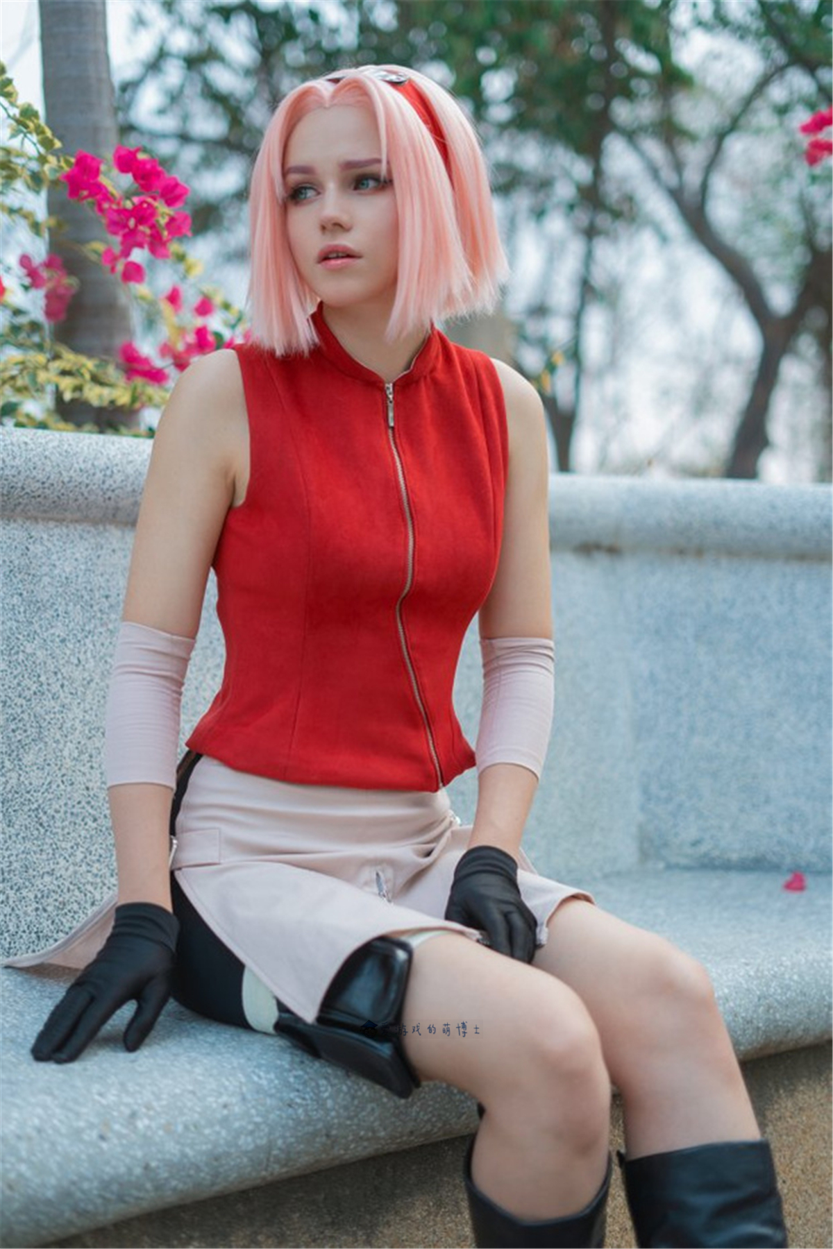 俄罗斯美女cos《jojo的奇妙冒险》特莉休·乌纳,让人惊艳