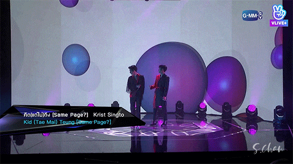 krist-singto global live fanmeeting 简短观后感 (附gif 动图)