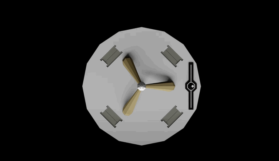 生活 日常 锚钩固定装置【航天科普4】 gif