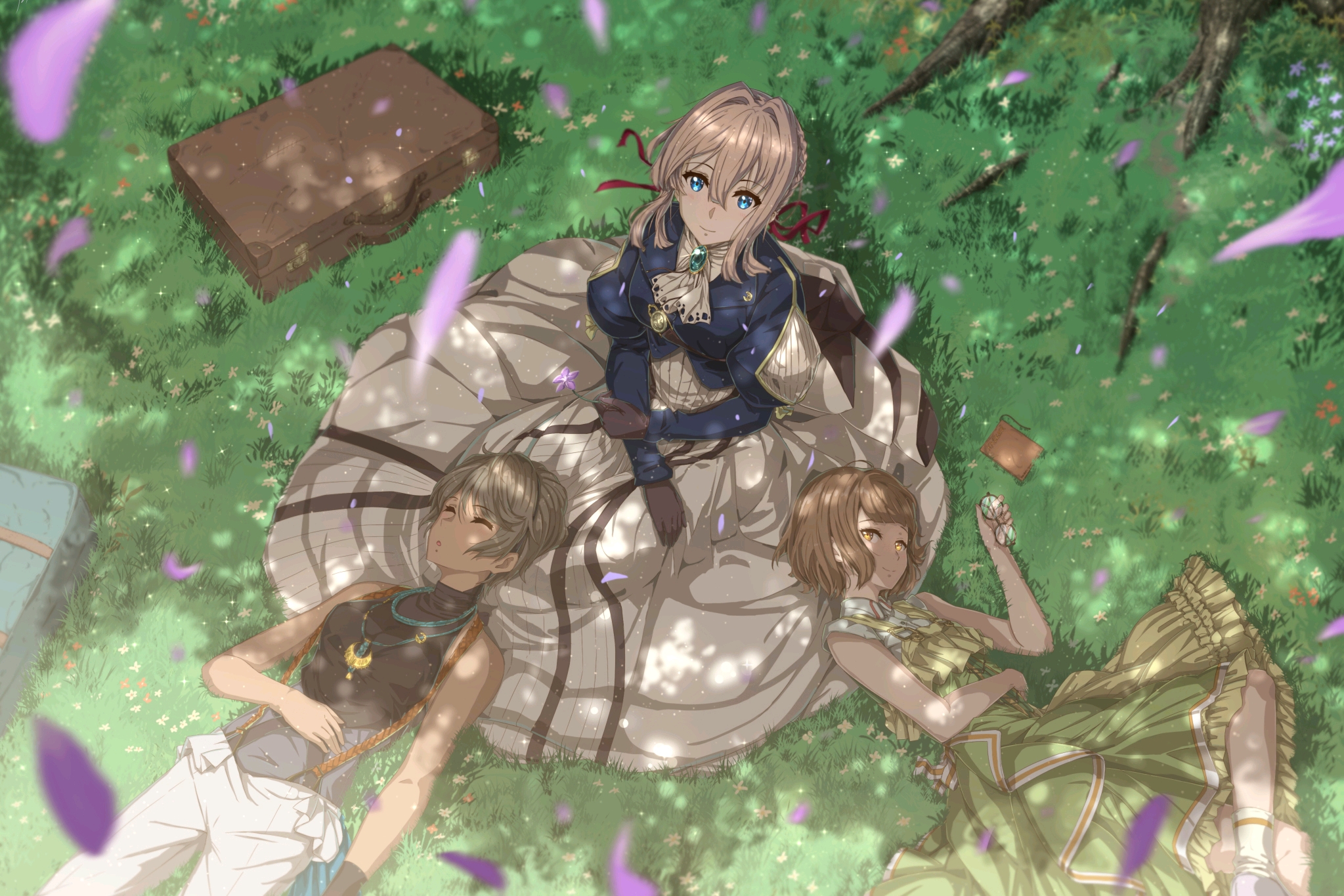 二次元精美电脑壁纸福利|紫罗兰永恒花园篇