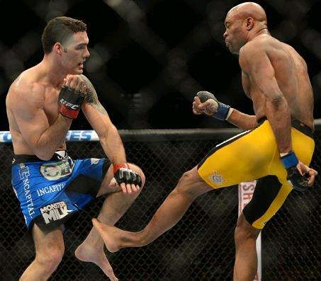 ufc史上最伟大( the g.o.a.t.)安德森席尔瓦!