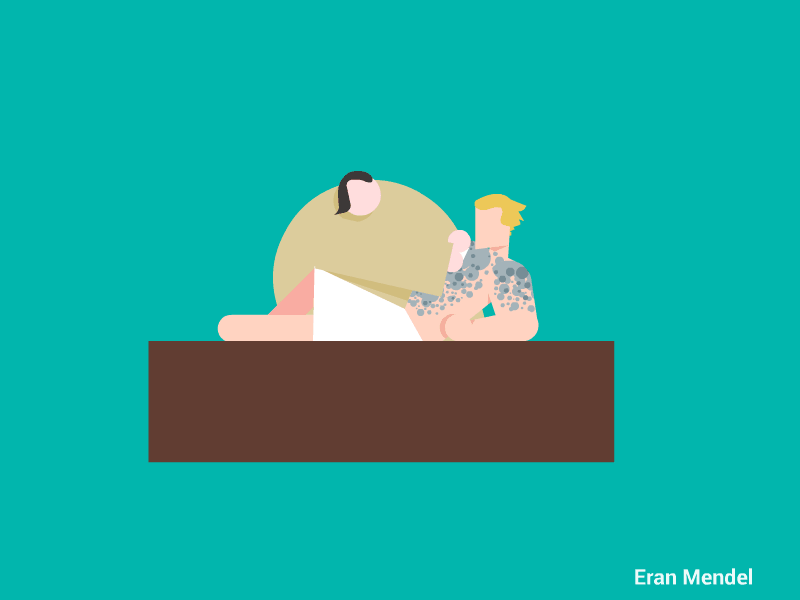 《权利的游戏》的相关内容 但是来自特拉维夫插画师eran mendel 却将