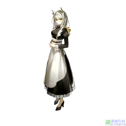 女仆装凯尔希,依旧是本次活动中凯尔希的立绘之一