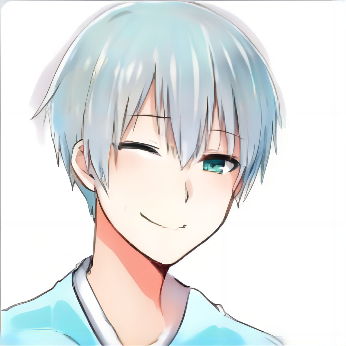 二次元动漫头像，男头，女头，可爱，同人物各种表情[25期]