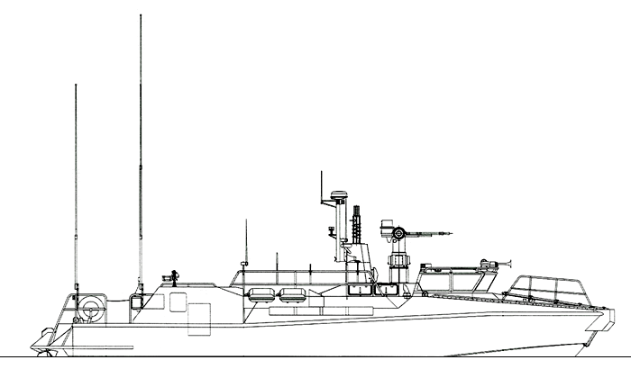 俄罗斯03160工程高速巡逻艇
