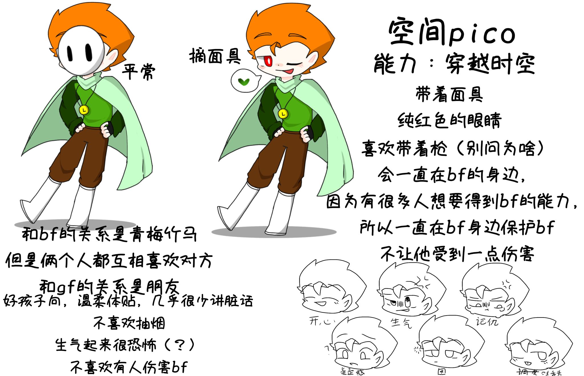 是bf和pico的人物介绍