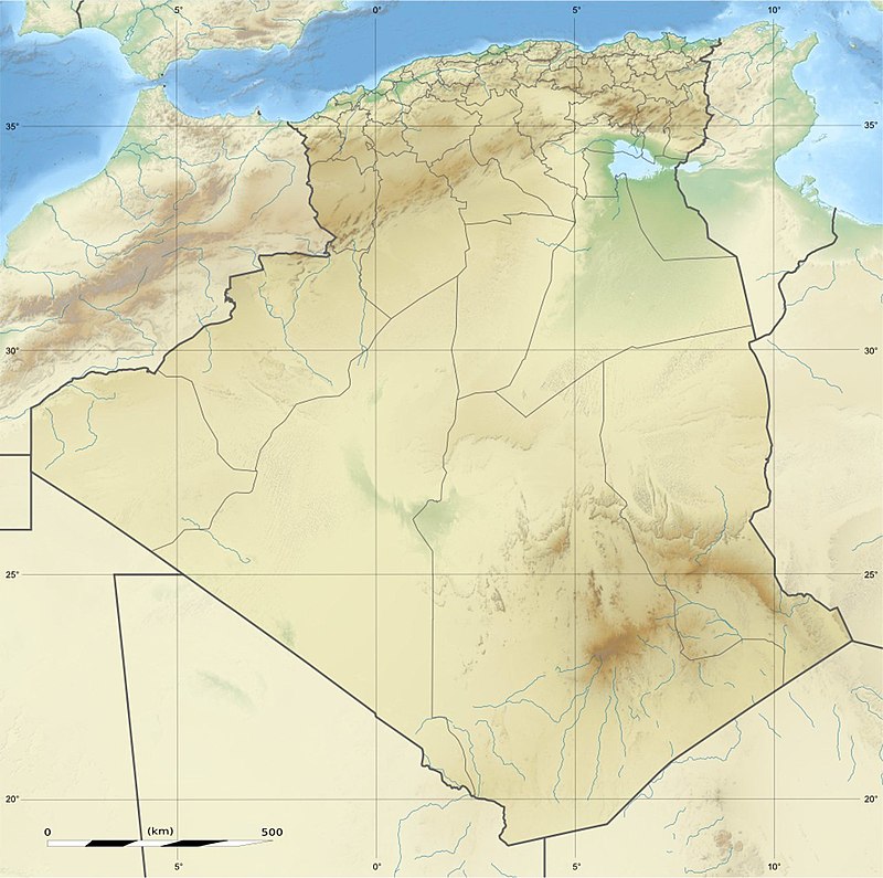 地理位置(深色区域)hoggar mountains霍加尔高原风貌霍加尔国家公园