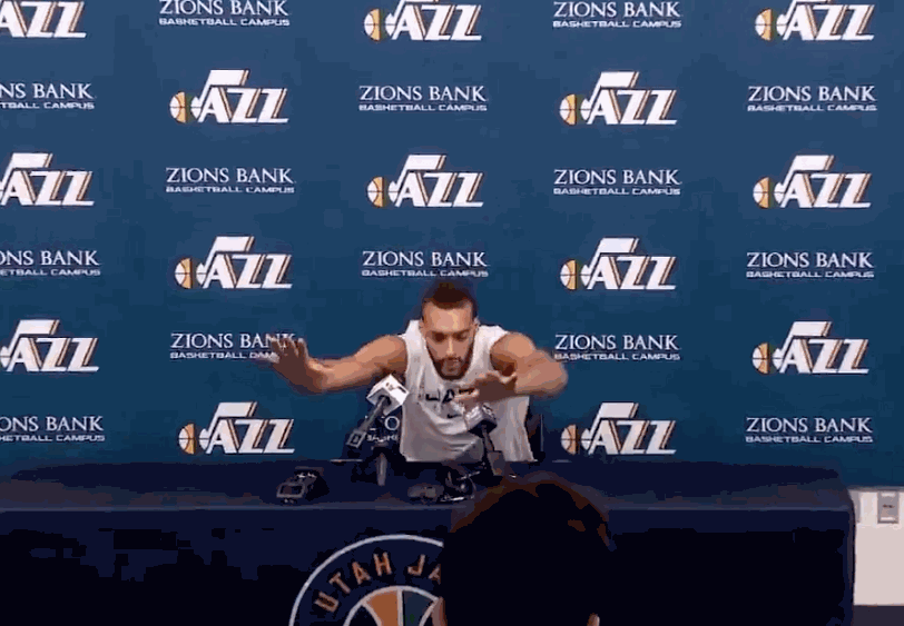 戈贝尔不愧是最佳防守球员凭一己之力让nba停赛