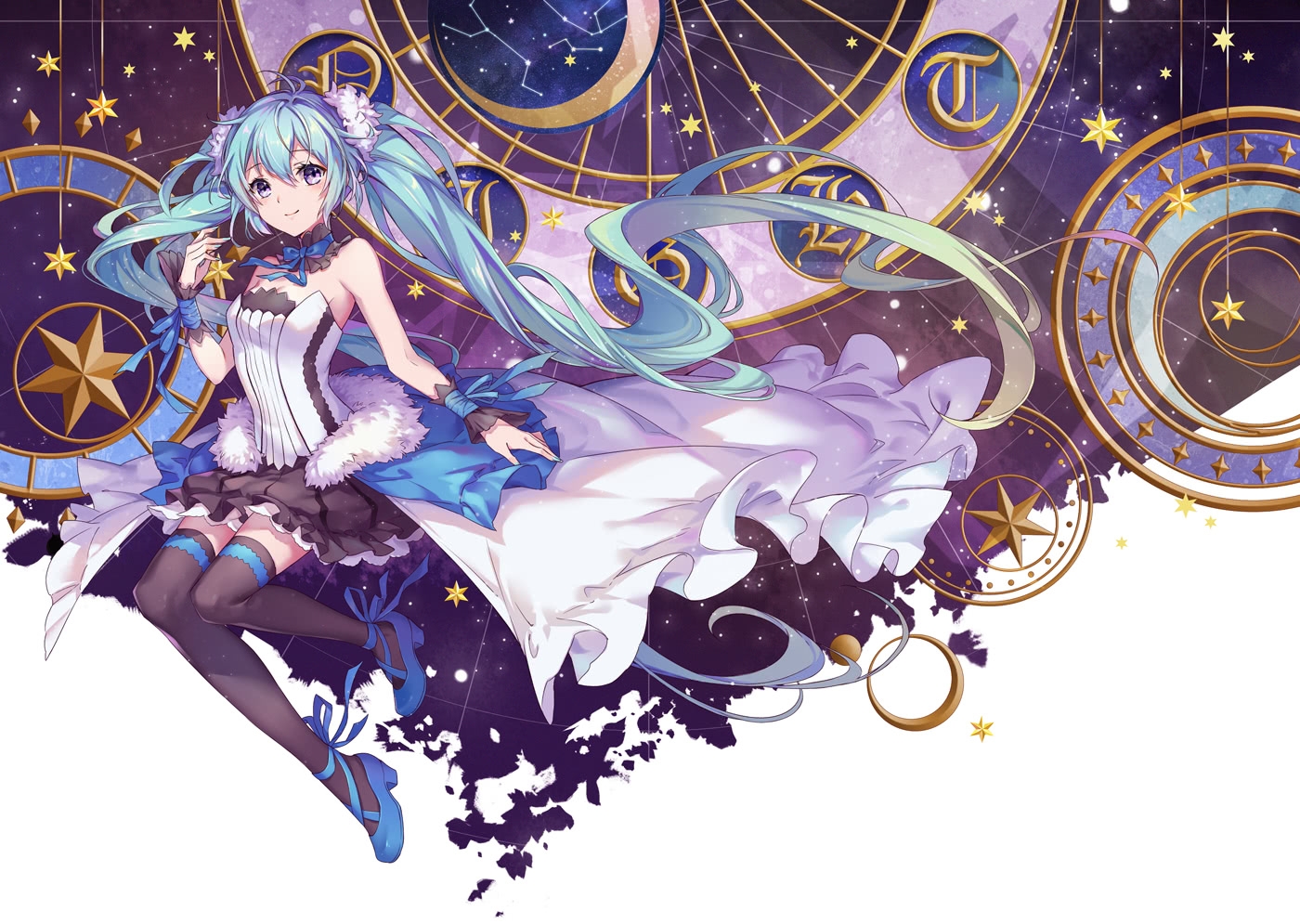动画 动漫杂谈 初音未来高清壁纸第n弹 好久也是没更新了最近事情也