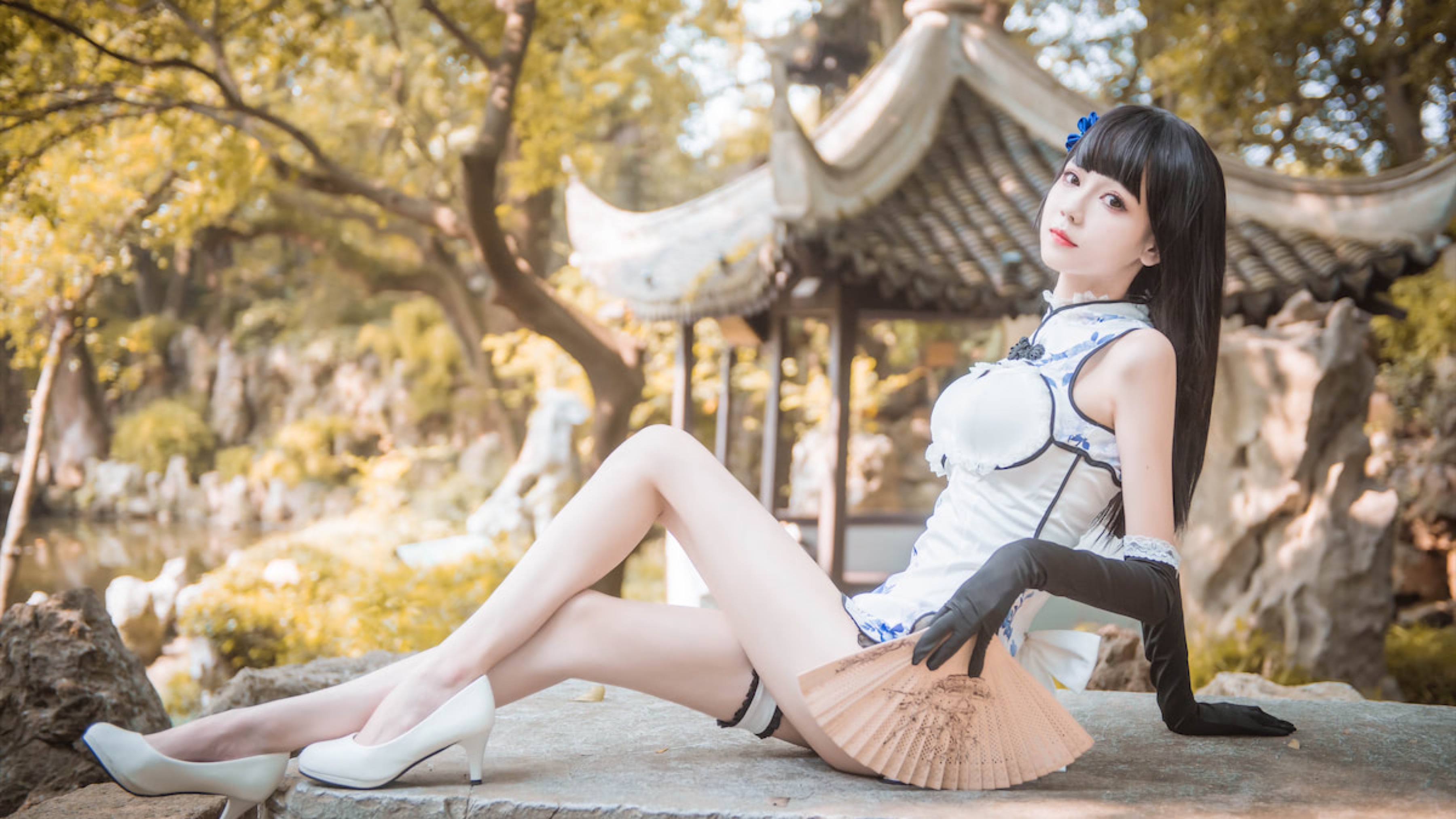 幻想金瓶梅李瓶儿cosplay