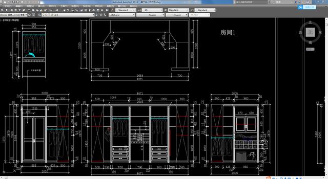 室内设计资料:全网最全施工图整体实木橱柜家装cad图库【设计师小白