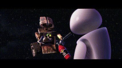 就被瓦力这样暴露在太空中