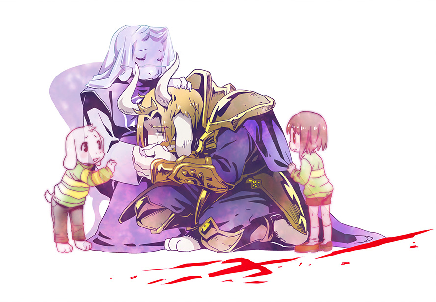 【undertale】传说之下精美人物图包 (toriel&asgore&chara&asriel篇)