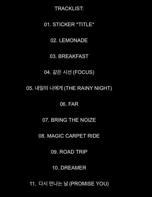 nct127 9月17日发行的第   张正规专辑"sticker"今天开始预购!