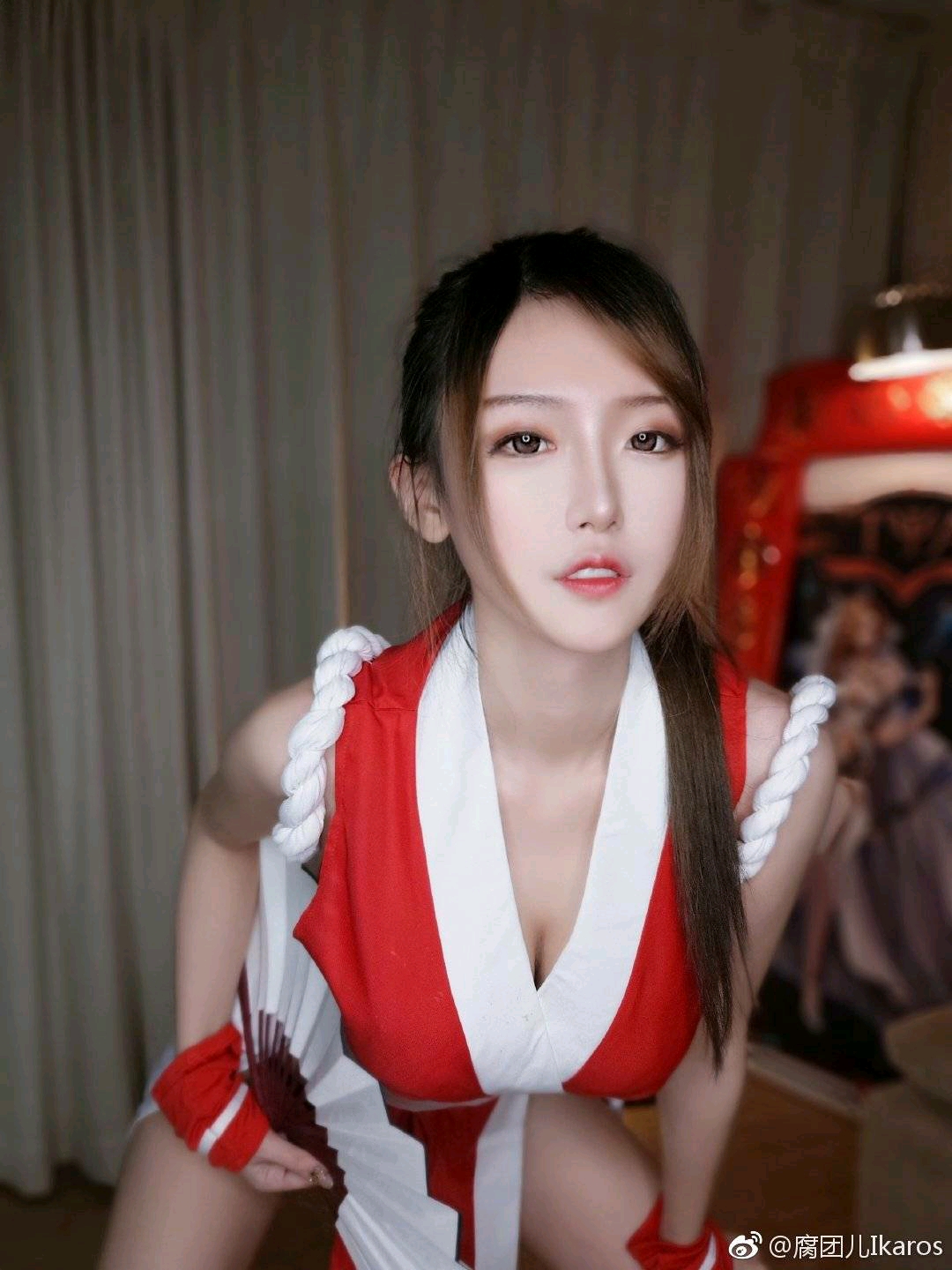 前阵子大火的女解说腐团儿,给力cos秀,你顶得住吗?