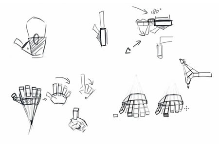 【全套】漫画人物手的结构怎么画?