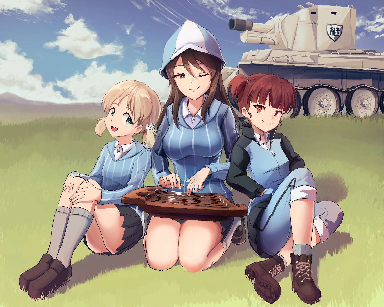 少女与战车图片专栏第六期:panzer vor![girls und panzer]