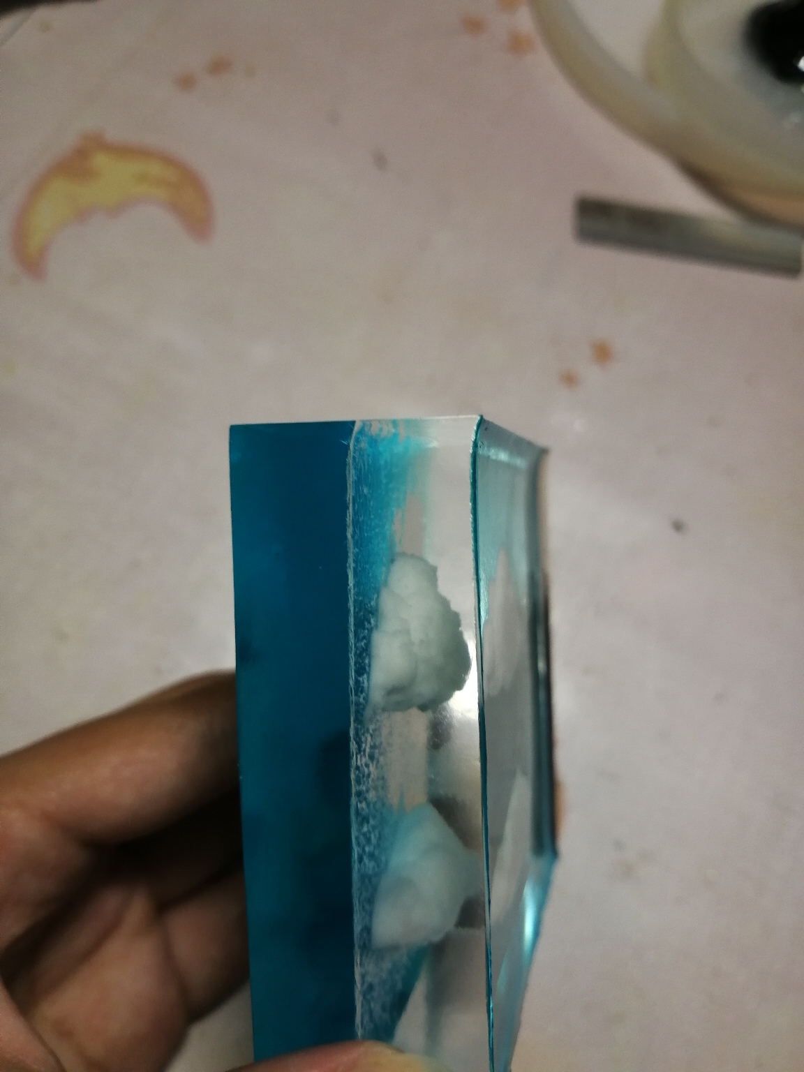 滴胶云朵