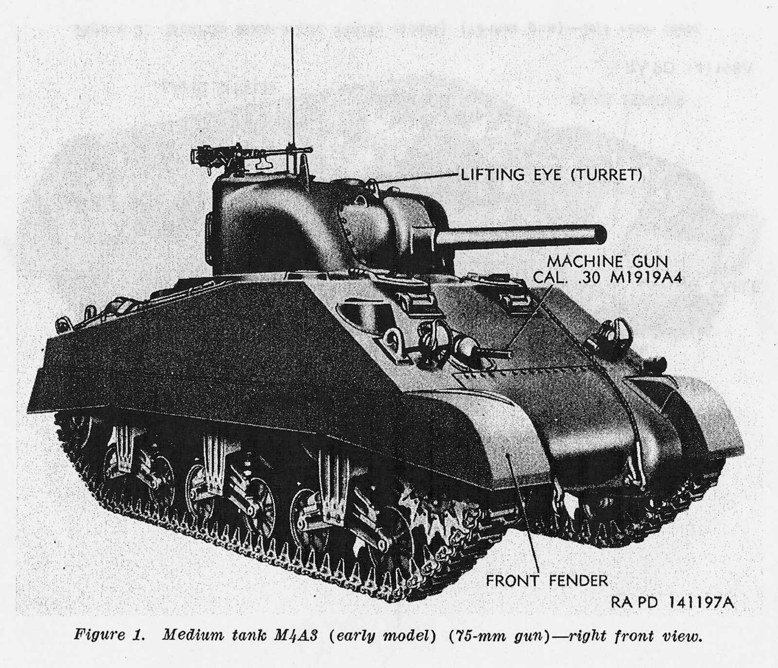 谢尔曼m4a3标准的美军型号